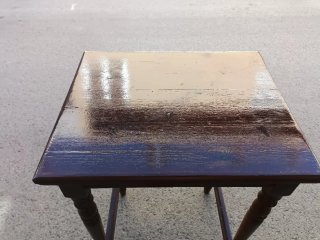 Mesa Alta Madera Maciza Robusta