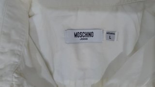 Camicia Moschino Jeans vintage bianca
