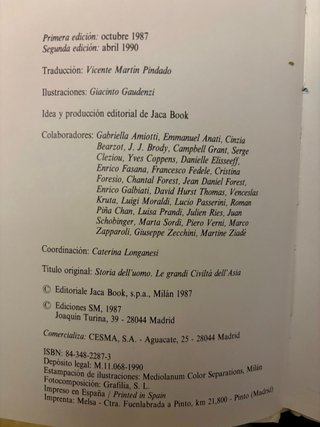 Lote 4 Libros HISTORIA DEL HOMBRE Ed. SM PERFECTOS