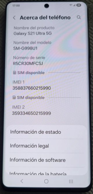 Samsung S21 Ultra 512GB 16GB RAM