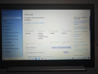 Portátil Lenovo Plata