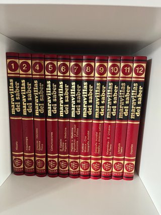 Las maravillas del saber. Conjunto de12 libros