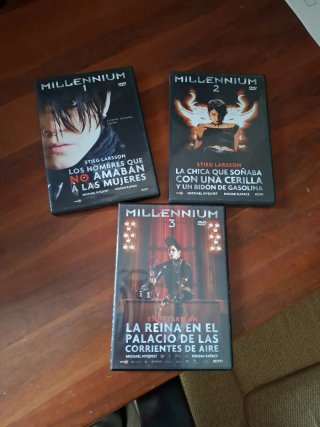 Trilogía Millennium Stieg Larsson DVD