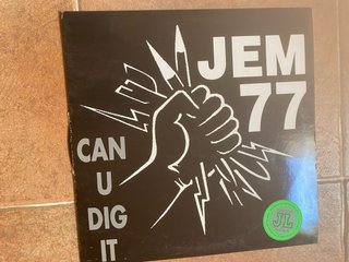 Vinilo Punk Rock JEM 77 Can U Dig It