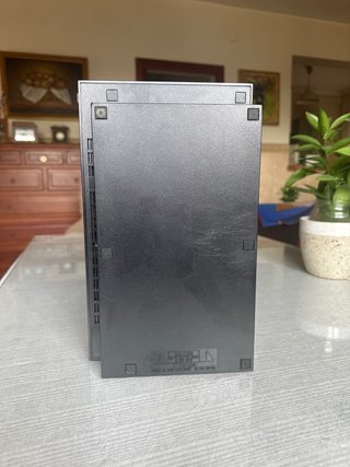 Consola Sony PS2 Fat Negra