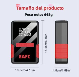 Compresor Arrancador Portátil Multifunción