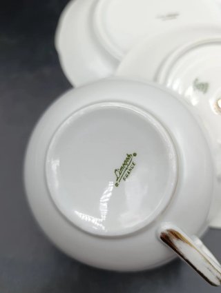 Set Desayuno Porcelana Francesa