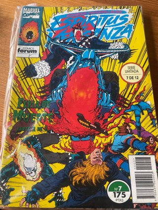 Comics Motorista Fantasma y Blaze
