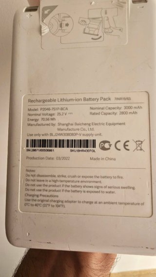 Aspirador Xiaomi G10 Plus