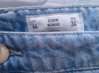 Shorts Vaqueros Azules Talla 34