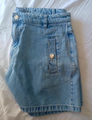 Shorts Vaqueros Azules Talla 34