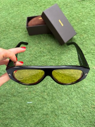 Gafas Tom Ford Bronson Negras y Doradas