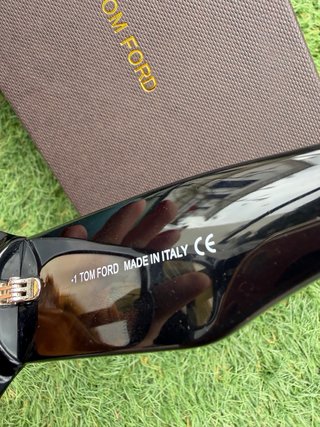 Gafas Tom Ford Bronson Negras y Doradas