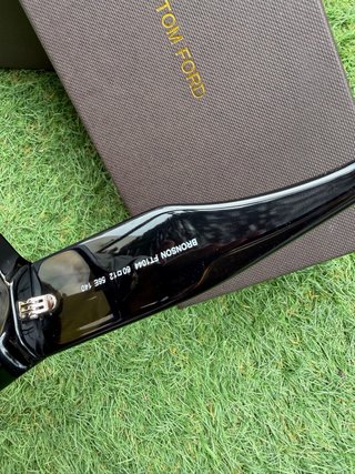 Gafas Tom Ford Bronson Negras y Doradas