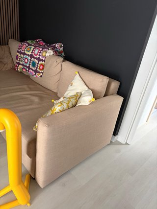 Sofá Cama Ikea Beige 220 largo