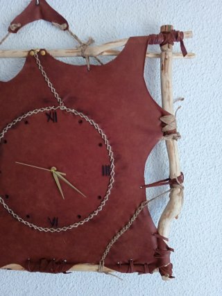 Reloj de Cuero Artesanal
