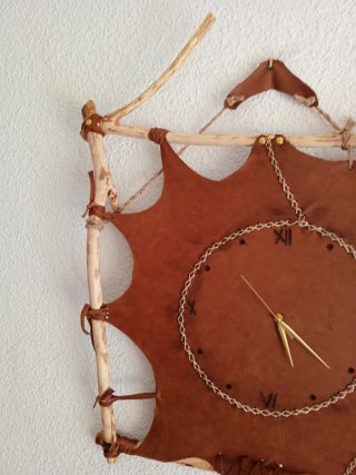 Reloj de Cuero Artesanal