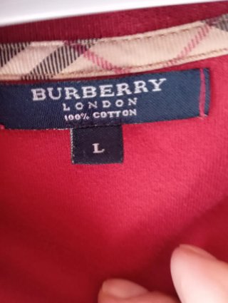 Polo Burberry manica lunga L