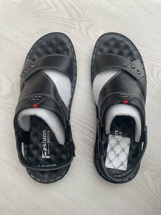 Sandalias de piel Fashion Shoes Talla 43