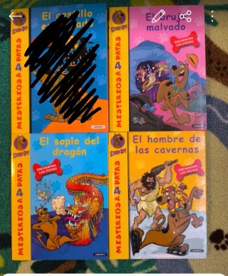 Libros infantiles "Scooby doo"
