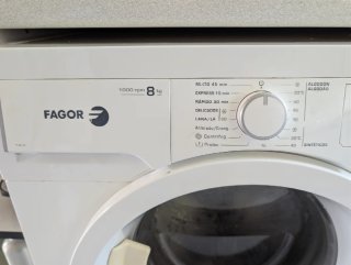 Lavadora Fagor F-810 8kg 1000 rpm