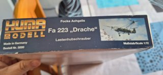Maqueta Huma Fa 223 Drache 1:72