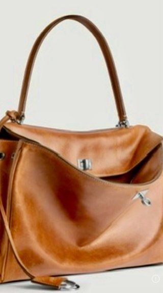 Borsa Balenciaga in pelle caramelo