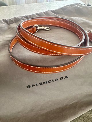 Borsa Balenciaga in pelle caramelo