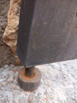 Puerta Hierro Rústica 3m (2 Portones 1.5m) .