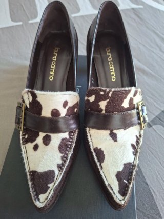 Zapatos piel vaca mujer talla 37, elegantes.
