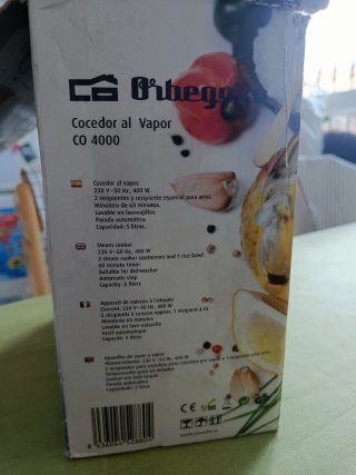 Cocedor al vapor Orbegozo
