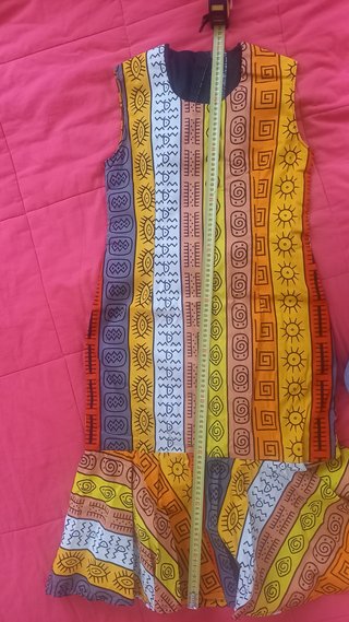 Vestito donna cotone artigianato Kenya
