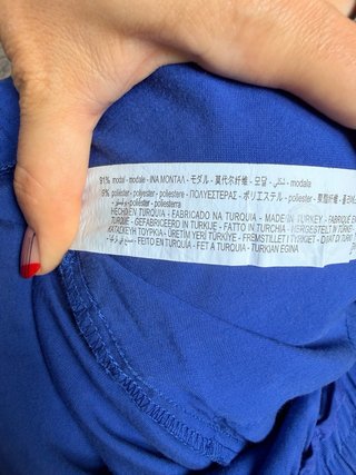 Pantalones Zara Anchos Azul