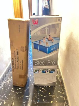 Piscina Bestway Steel Pro plegable