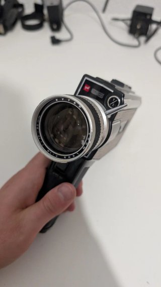 Cámara de vídeo GAF 65 vintage