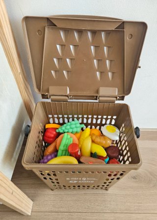 Cocina de madera infantil
