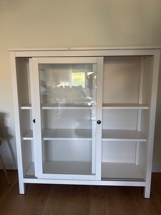 Vitrina IKEA HAVSTA Cristal Madera Blanca