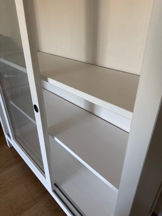 Vitrina IKEA HAVSTA Cristal Madera Blanca