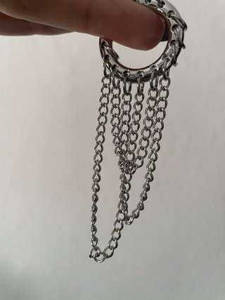 Pendientes Aro con Cadenas