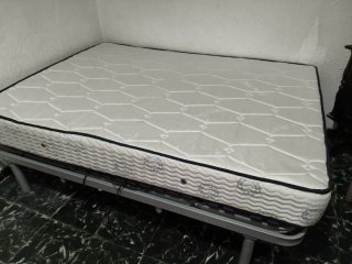 Somier Eléctrico Articulado 135x180 + Colchón