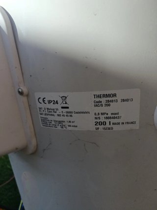 Termo Caldera 200 Litros