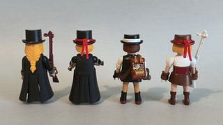 Playmobil Lote 4 Figuras Steampunk