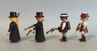 Playmobil Lote 4 Figuras Steampunk