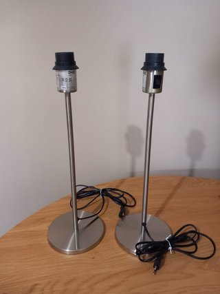 2 Bases de Lámpara IKEA Metálicas