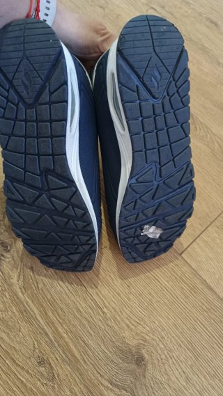 Skechers Azul y Plateado