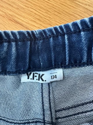 Jeans corti bambino 9 anni 134 cm
