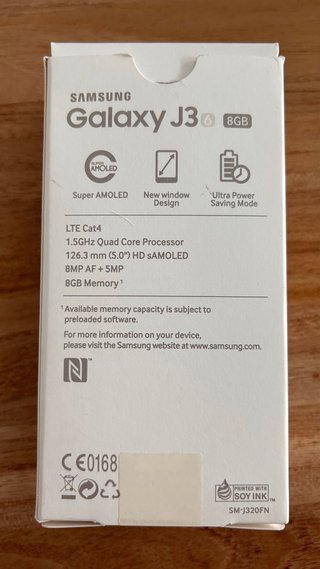 Samsung Galaxy J3 6 Blanco