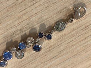 Pulsera Swarovski Constella Azul y Plata