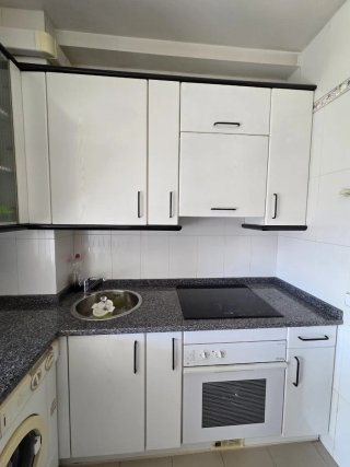 Muebles de cocina pequeña.