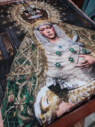 Manta Polar Virgen Esperanza Macarena